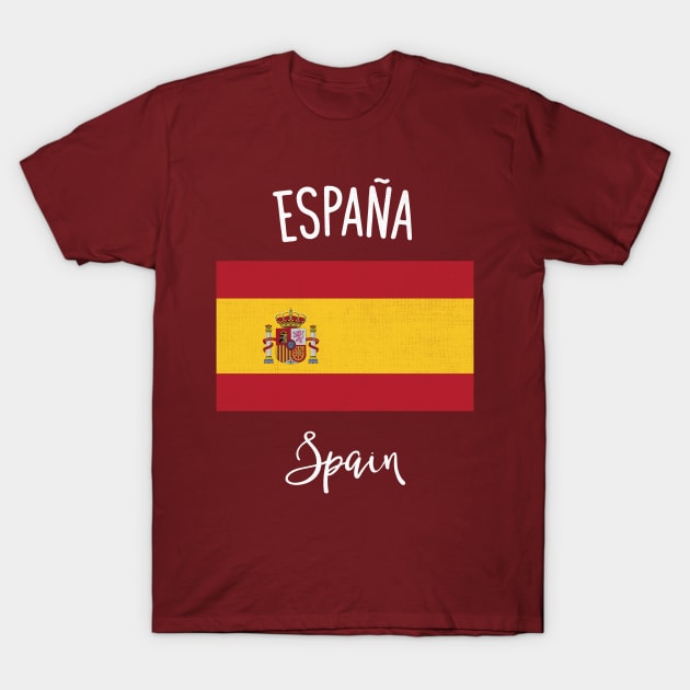 Spain Flag T-Shirt by phenomad